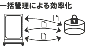 一括管理による効率化